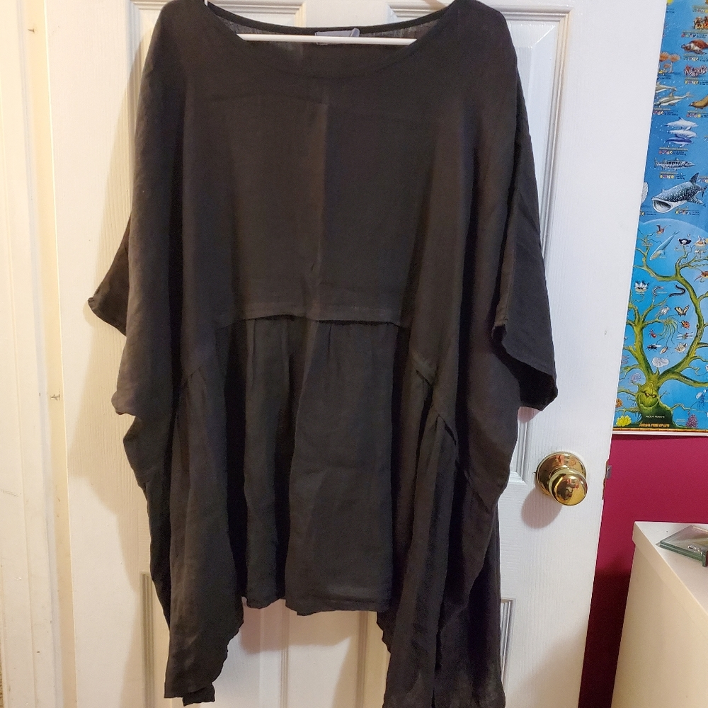 Me & Gee Linen Swim Cover Up